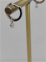 Orecchini Gemoro Donna Diamanti in Oro bianco Diamante 0.06 Ct OB937BIA - OB937BIA